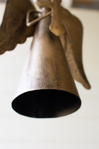 Antique Brass Angel Door Hanger