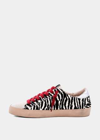 Paula Zebra Hair Sneaker