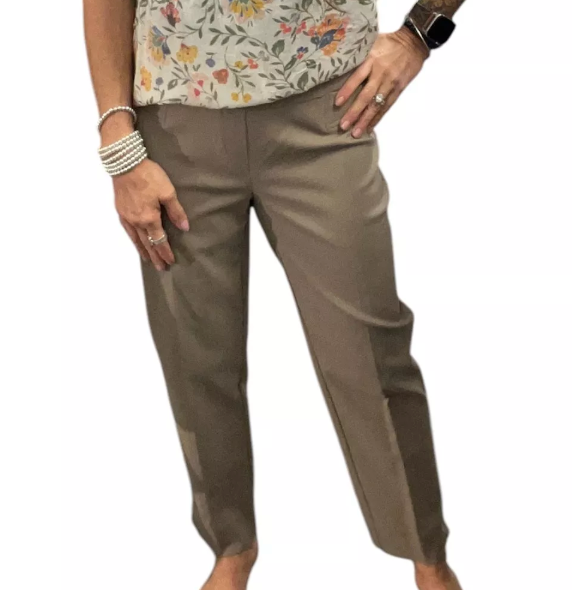 Pebble Stone- Crop Pants