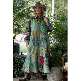 Teal Sky in Texas Duster by Jaded Gypsy