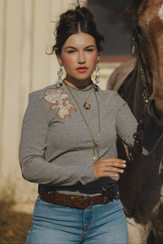 Everyday Rose Long Sleeve Top