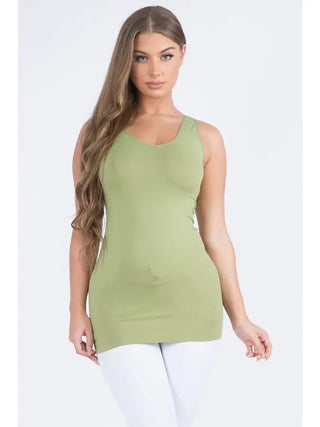 Harlow Olive Tank Top