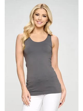 Riley Charcoal Tank Top