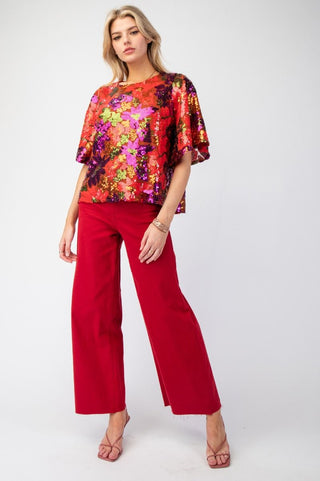 Bonnie’s Red Run Pants by Easel