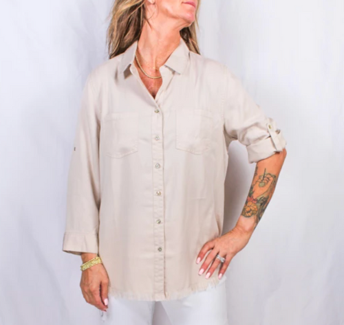 Shiloh Top in Taupe