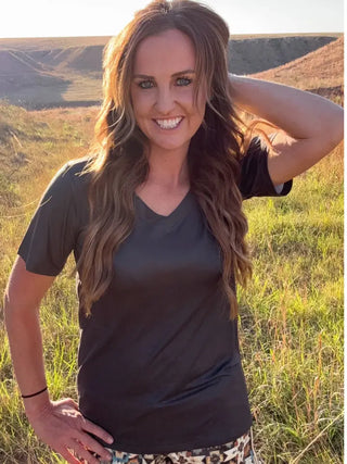 Simple Sterling Charcoal Top