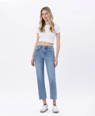 The Clever Blue Straight Jeans
