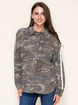 Ride Tall Camo Shacket