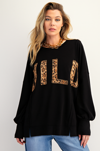Taos Oversized Washed Pullover by Easel