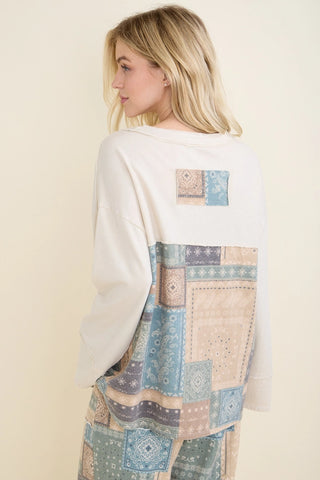 Tennessee Boho Patch Top