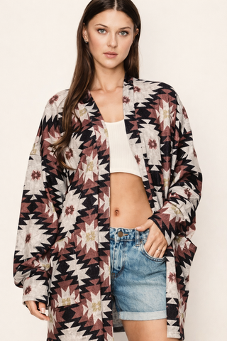 Tess Aztec Ridge Cardigan