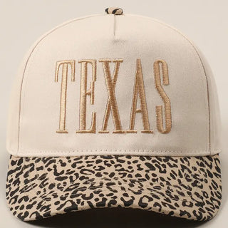 Texas Leopard Trucker Hat