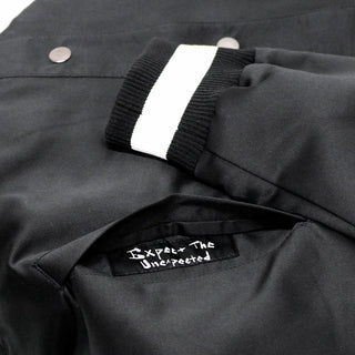 The Bad Company Black Bomber Jacket