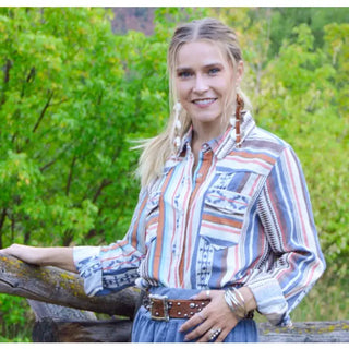 The Mesa Pearl Snap Top