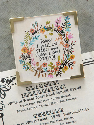 Not Stress Corner Magnet