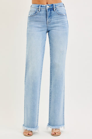 Betsy High Rise Long Jeans