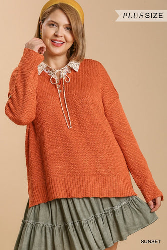 Sammy Knitted Pullover Sweater