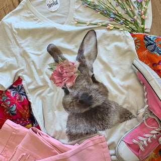 Watercolor Easter Bunny Youth Tee