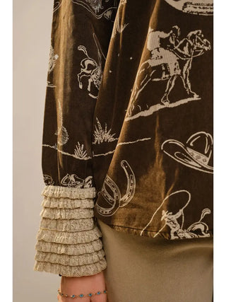 Willa and the Black Horizon Top