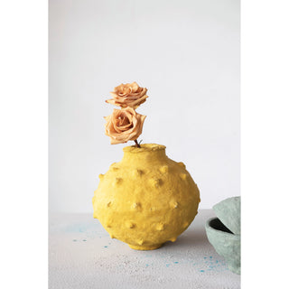 Handmade Paper Mache Vase