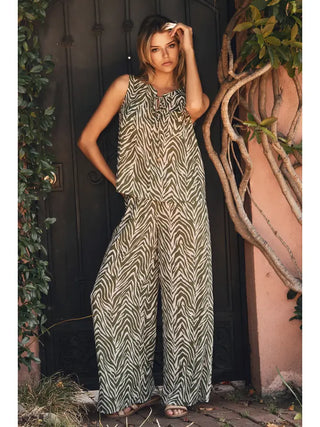 Wild Side Top and Pants Set