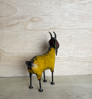 Goat Recycled Metal Animals