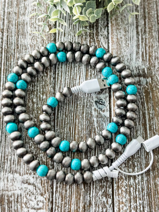 Candy "Western Turquoise" 2 in 1 Phone Charger