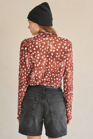 Bambi Mesh Top