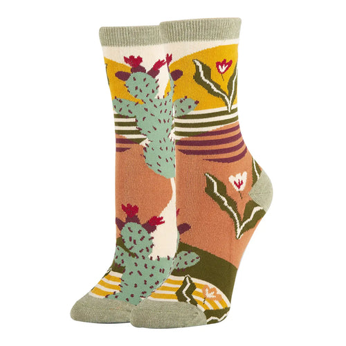 Sol De Cactus Women's Crew Socks