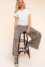 Load image into Gallery viewer, Leopard Print Taupe Black Side Pocket Pants