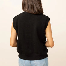 Load image into Gallery viewer, Emma Black Bow Sweater Vest