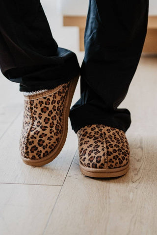 CuddlePaws Leopard Print Slippers