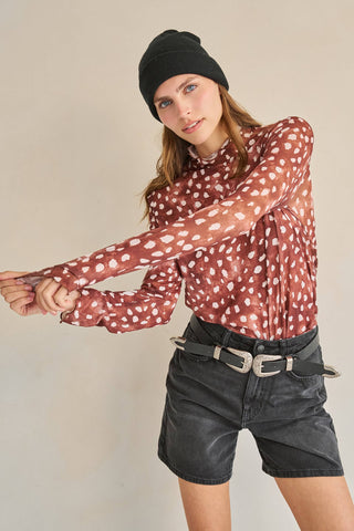 Bambi Mesh Top