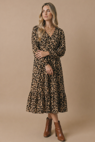 The Carlee leopard Dress