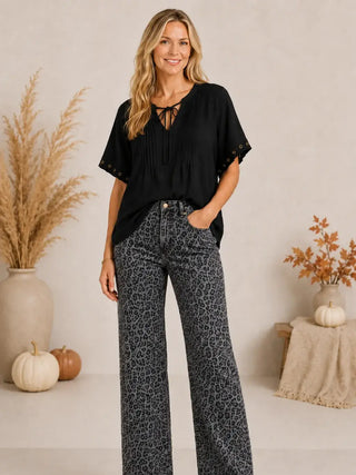 Moodie Leopard Jeans