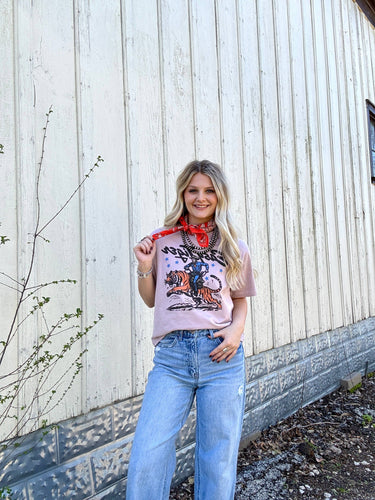Opal Rae Easy Tiger Crop Tee