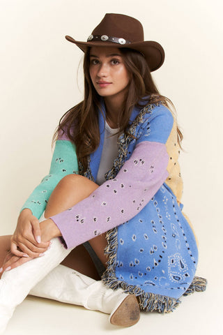 Paisley Tapestry Cardigan