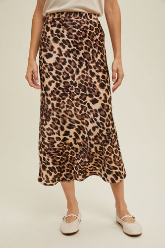 Sami Leopard Skirt