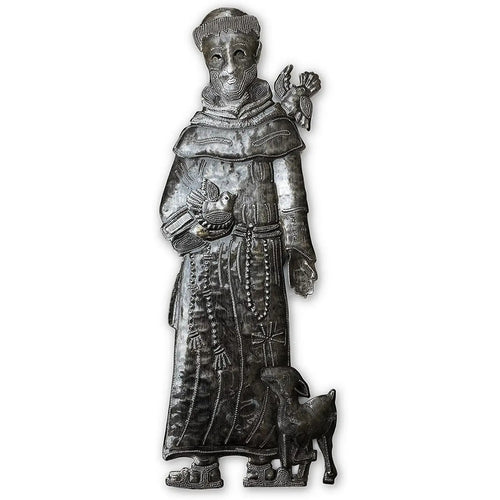 Saint Francis Handmade Metal Art