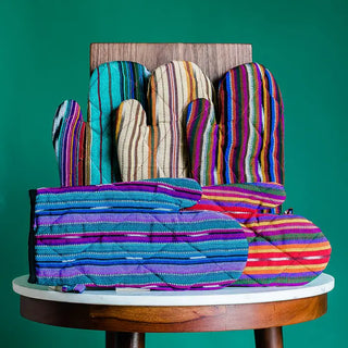 Handwoven Fair Trade Guatemalan Oven Mitt