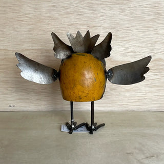 Wild Owl Recycled Metal Animal