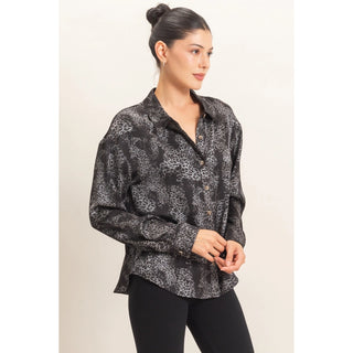 Nightbird Leopard Blouse