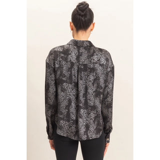 Nightbird Leopard Blouse