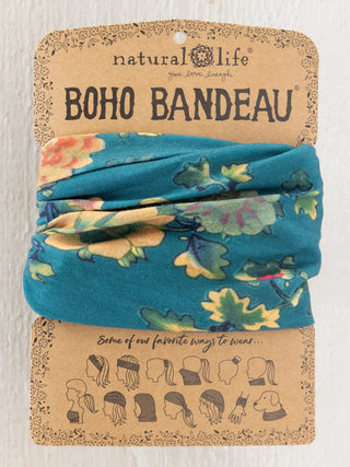 Boho Bandeau - Teal Orange Mix