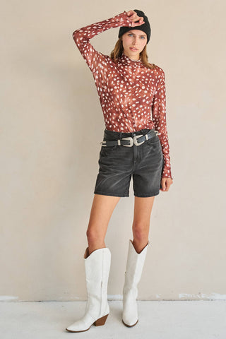 Bambi Mesh Top