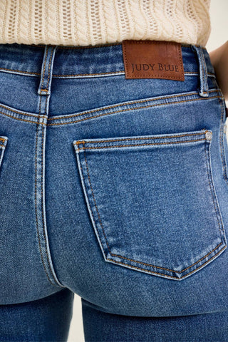 Soft Tide Charlotte high-rise flare jeans by Judy Blue