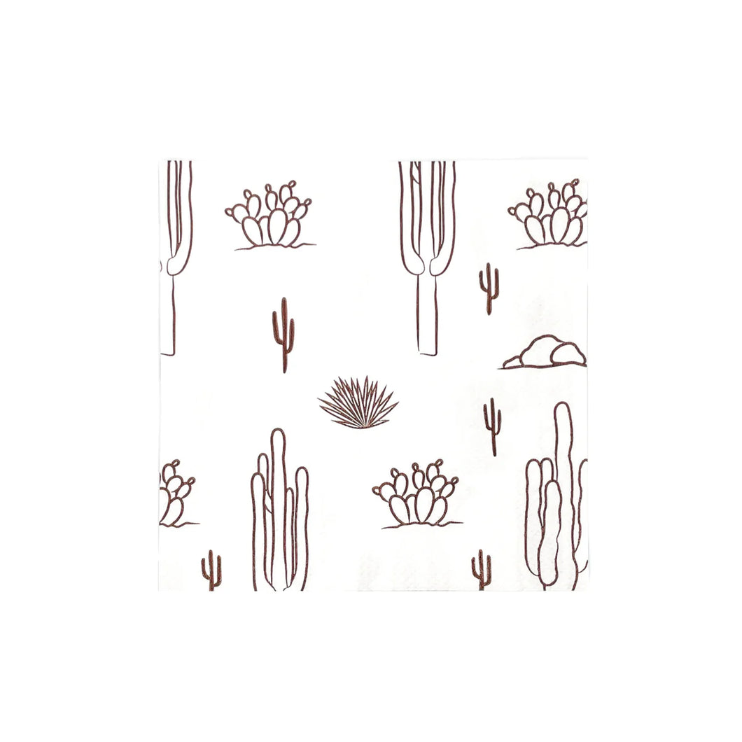 Cactus Cocktail Napkins