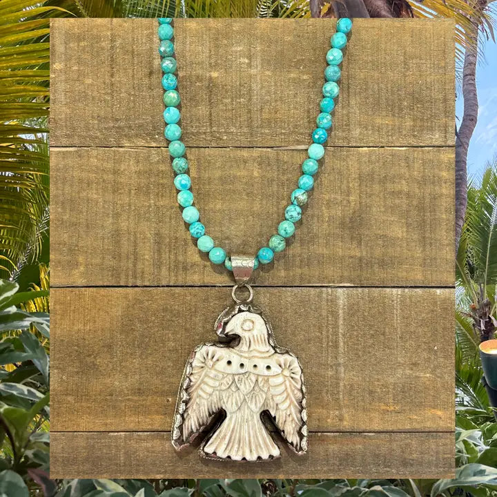 Thunderbird Turquoise Necklace