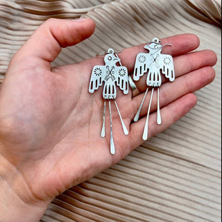 Thunder Bird tassel Earring