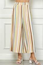 Load image into Gallery viewer, Stripped Cropped Pants